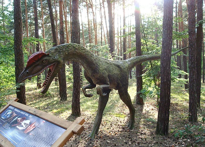 Waterproof Life Size Dinosaur Statue For Jurassic Theme Park Shopping Mall