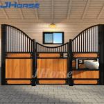 Indoor Premade Steel Stable Bamboo Safety European Horse Stall Portable
