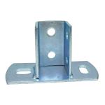 3MM Zinc Plated Strut Channel Fittings Hot Dip Galvanized Unistrut Bracket