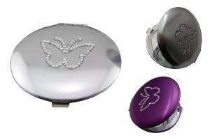 Quality Butterfly Diamond cosmetic mirror wholesale