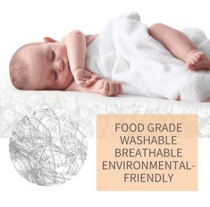 Quality Certified Safe Hypoallergenic Washable Crib Mattress Easy Cleaning wholesale