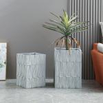 Stunning Garden With Our Durable Fiber Clay Planters D440*390MM