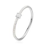 58X44mm 14k Gold Plated Kaleidoscope Bracelet Silver Rhinestone Bangle Bracelets