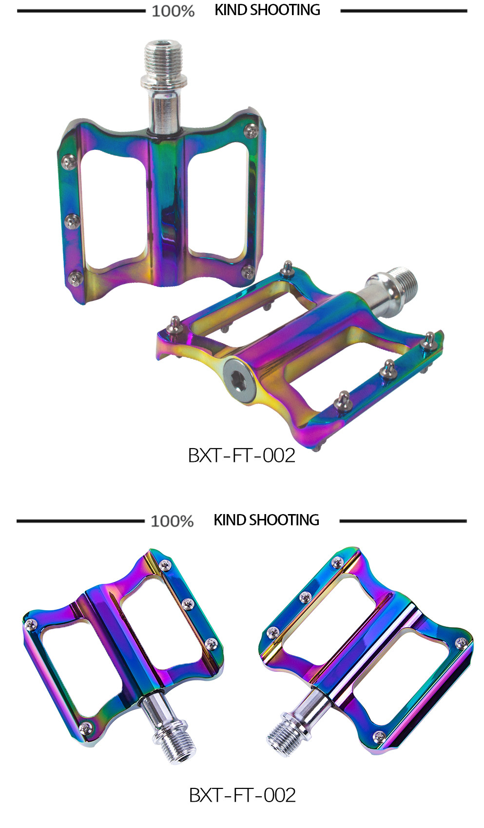 Aluminum Alloy Mountain Road Bicycle Pedal Multicolor Cycle Spare Parts
