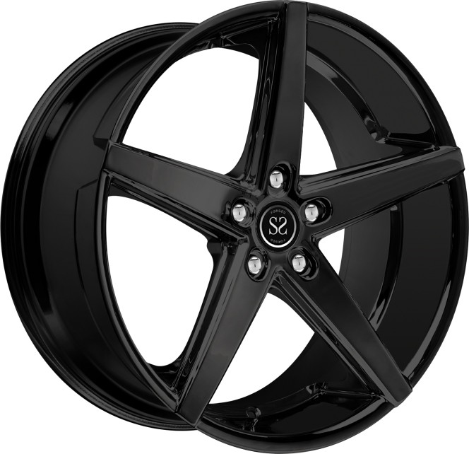 17-20 inch classical 5 spoke forged monoblock wheel rim