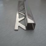 3mm 6mm 15mm Brushed Stainless Steel Trim Profiles