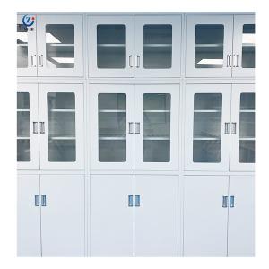Quality Reinforced Steel Commercial Laboratory Storage Cabinet With 2-4 Shelves wholesale