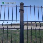 Black Bitumen Coated Y Steel Fence Posts 2400mm Height