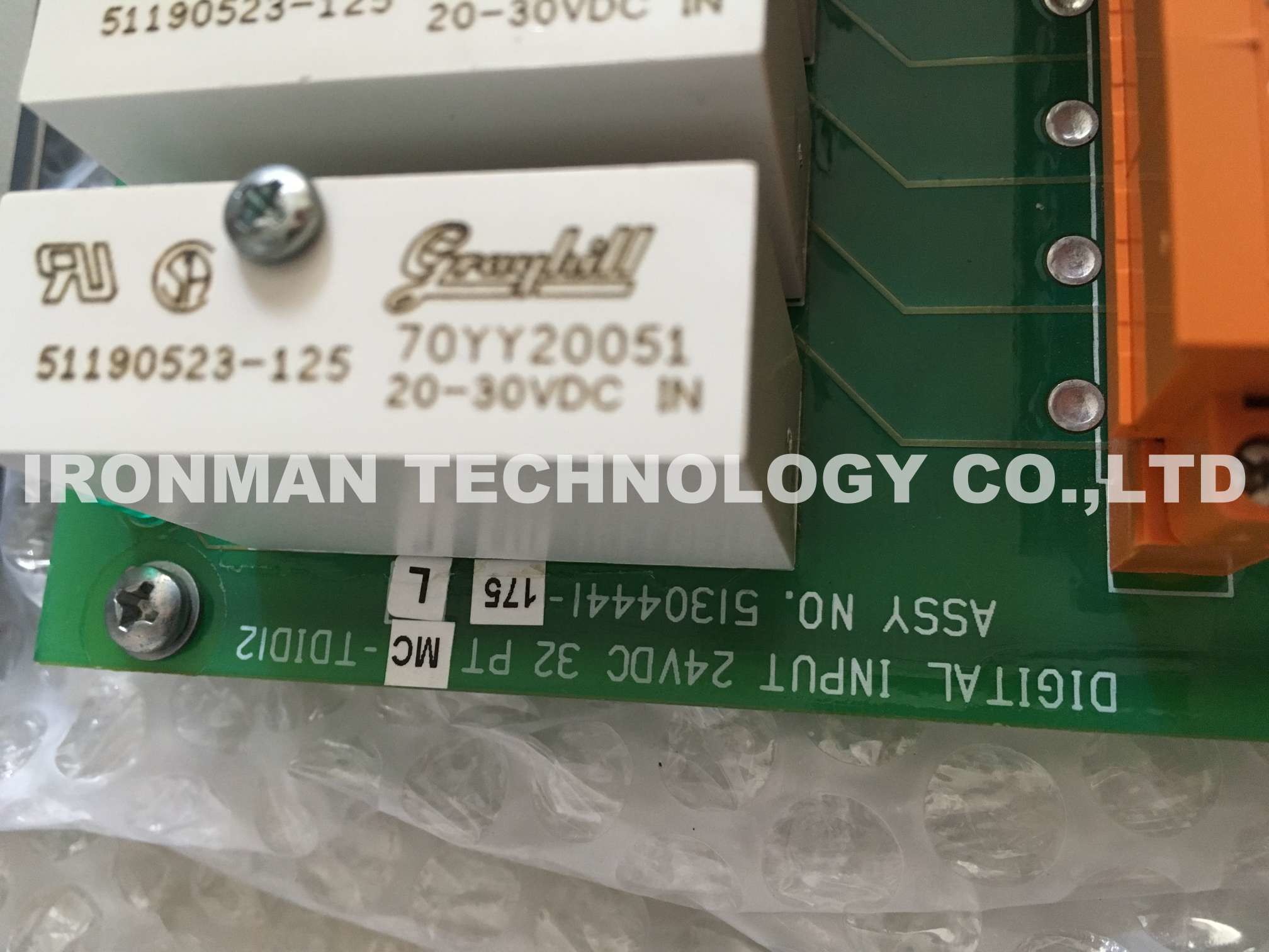 Honeywell MC-TDID12 51304441-175 FTA 24VDC D/I Comp Term PLC MODULE