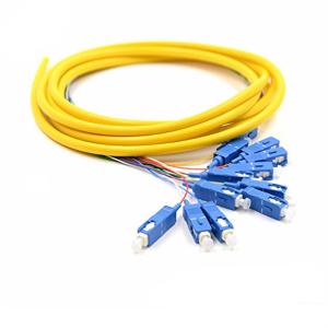 Quality 0.9 Mm Diameter Single Mode Fiber Pigtails 1.5 M Length 12 Months Warranty wholesale