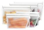 Reusable Silicone Food Storage Bag Washable Silicone Fresh Bag for Fruits