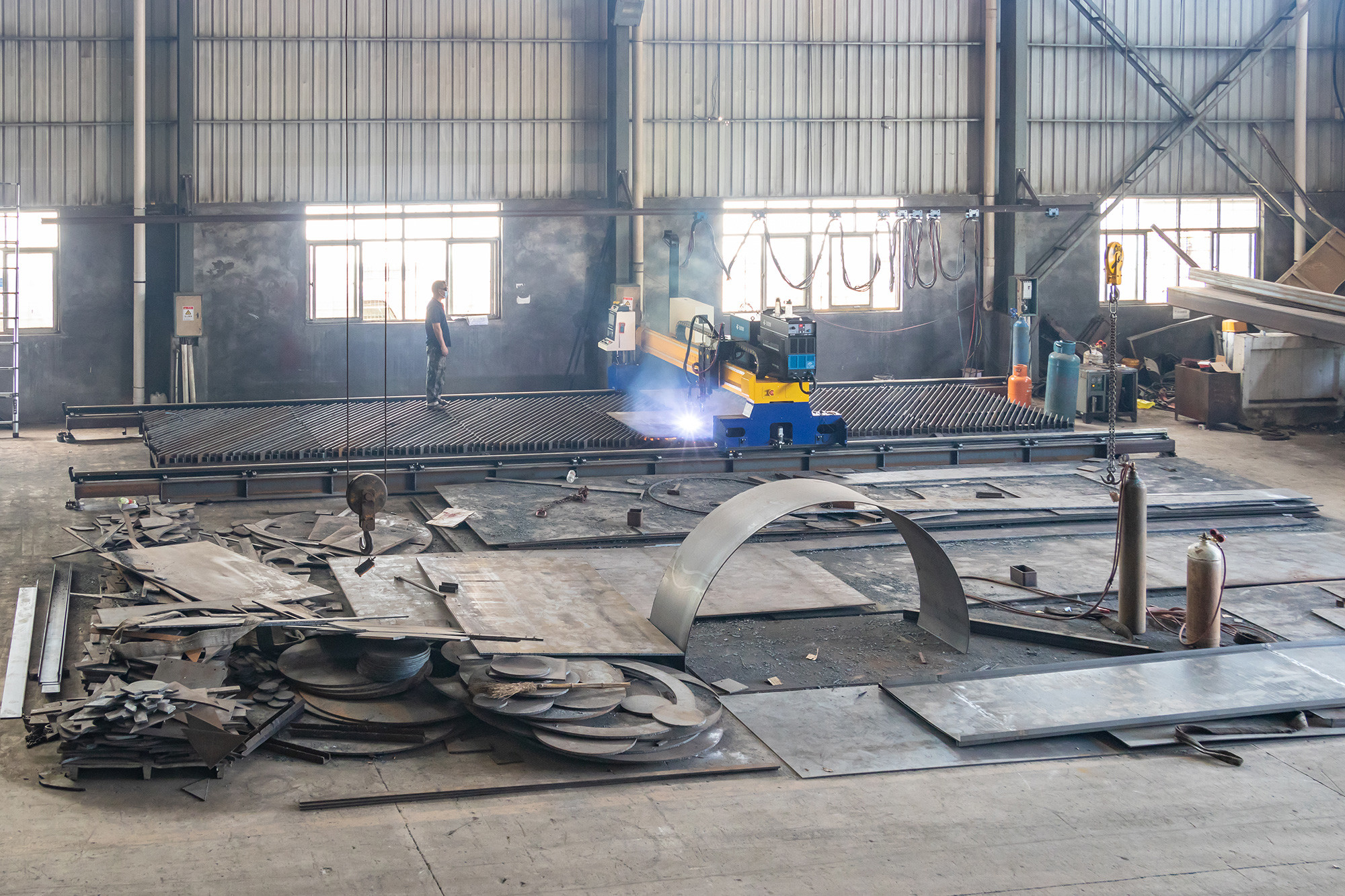 Max Lifting Stroke 400mm and 800kg Heavy-Duty Machinery for Stone
