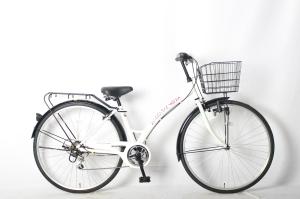 Quality 27 Inch Ladies Urban City Bicycles Adults Six Speed City Bike OEM ODM wholesale
