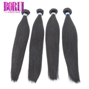 Quality Natural Color Brazilian Virgin Human Hair Silky Straight Dyed Bleached wholesale