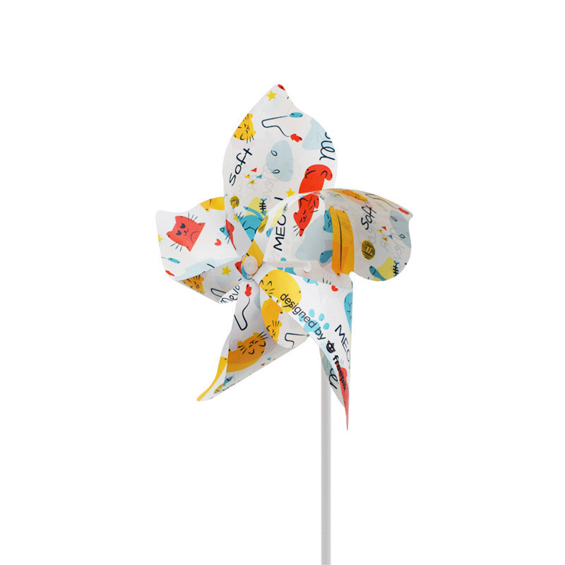Double Sided Printing Sublimation Blanks Windmill For Personalized Ornaments Sublimation Plastic Blanks