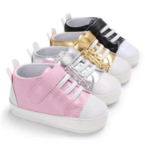 Quality Hot sale Rubber sole Casual canvas 0-2 years baby First walker sneaker for baby boy wholesale