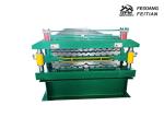 Double Deck Roll Forming Machine , Color Steel Sheet Metal Roofing Machine
