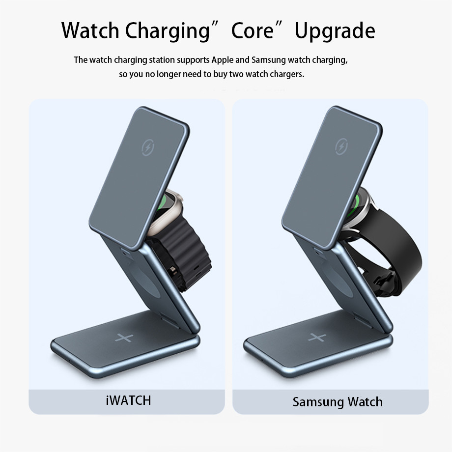 Aluminum Alloy Wireless Charging Pad for Smart Devices with Custom Logo