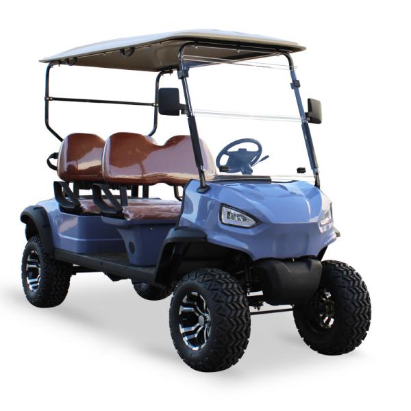 Sell 4 Seater Electric Hunting Golf Cart with 5KW AC KDS Motor and High Grade