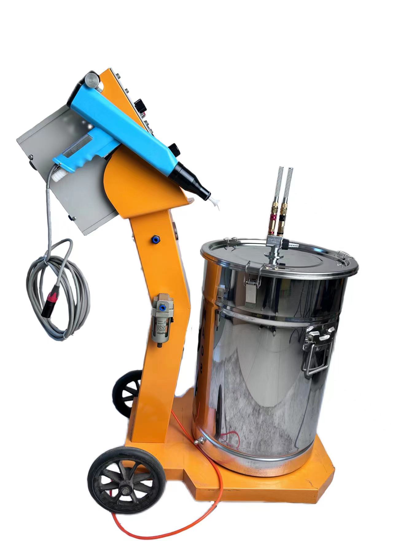 Powder Coating Booth Electrostatic Painting Spraying Gun Machine with 33KG Weight