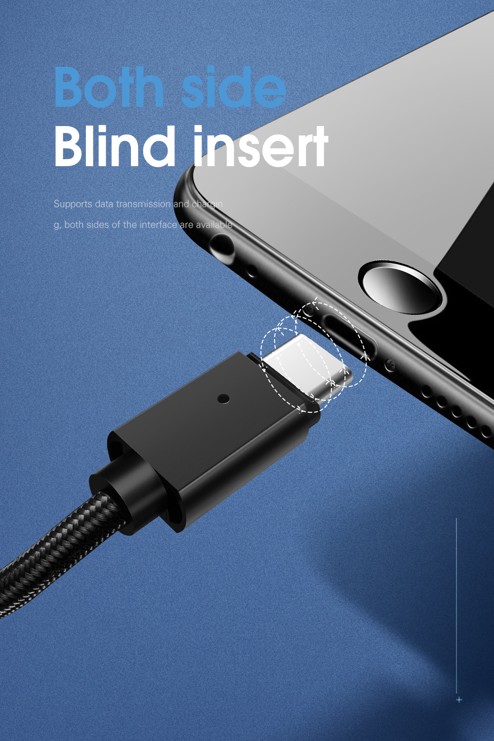 3A Magnetic Cables Fast Charging USB C Data Transfer Cable 3 in 1 1M 2M for Type C Devices