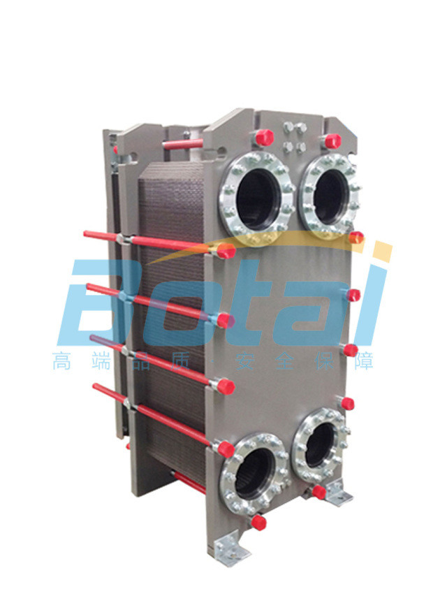 Customized Food Grade Plate Type Heat Exchanger Stainless Steel Fully Welded For Factory Use