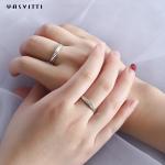 0.7in 0.06oz Sterling Silver Jewelry Rings Mother Trendy Twisted Band Ring