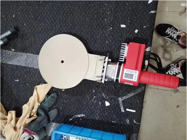 160mm Gas Pipe Socket Welding Machine Customized Heating Fast