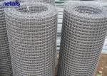 Steel Crimped Crusher Woven Mesh Screen Wire Cloth For Stone Quarry 45#