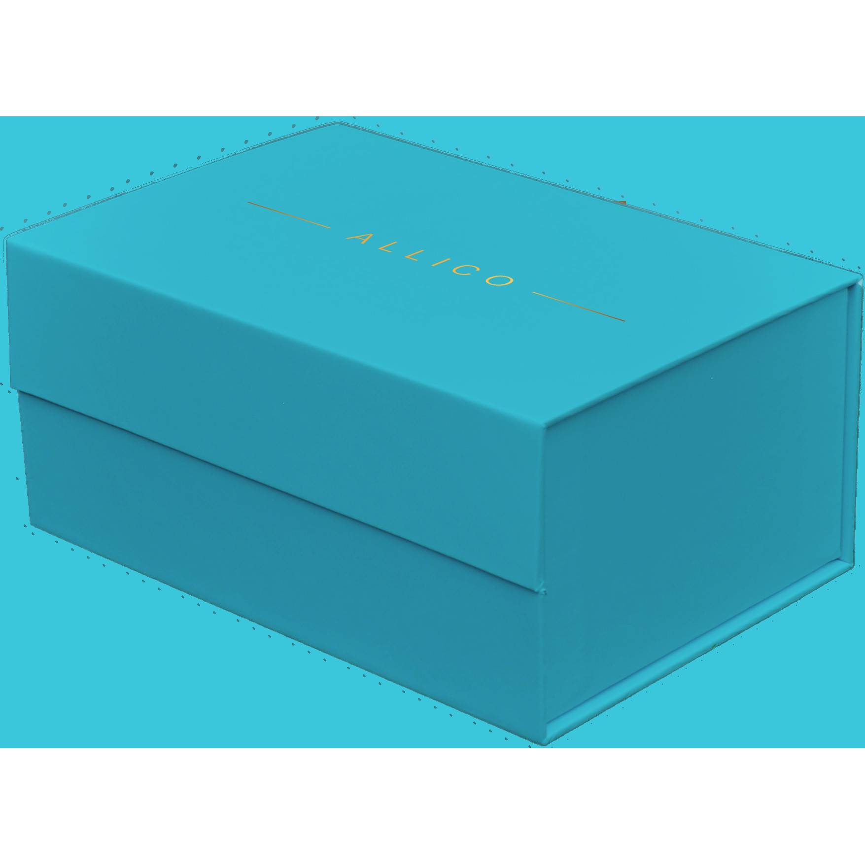 Rectangle 2000GSM 3.5mm Magnetic Packaging Box For Hair Extension