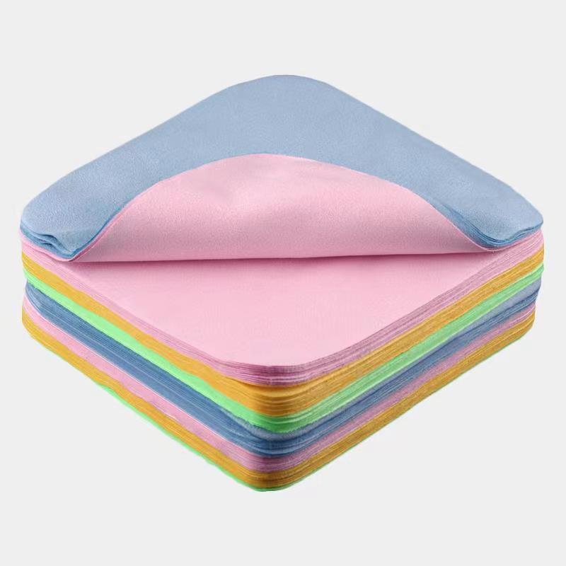 Colorful Personalized Eyeglass Cleaning Cloth 280gsm 300gsm Weight