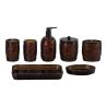 Buy cheap Modern Style Glass Bathroom Accessories Set Vintage For Home Hotel from wholesalers
