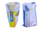 Breathable Animal Feed Packaging Bags / Sacks , Poly Woven Bags Non toxic