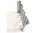 Industry Flooring Grip Strut Grating , Perforated O Type Metal Safety Grating