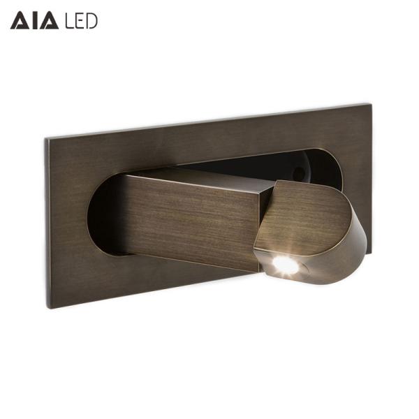 Recessed Hotel Reading Book Wall Lamp Modern Interior Bedroom Bedside Home Decor