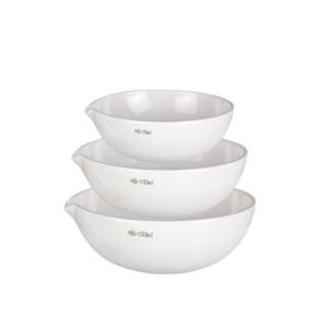 Quality Wholesale Lab Use Glazed Porcelain Evaporating Basin Dish Porcelain Evaporating Dish 100ml 150ml 250ml 500ml wholesale