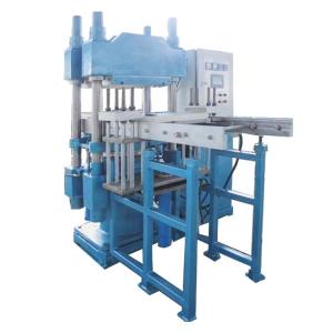 Quality Hydraulic Plate Vulcanizing Press for Rubber Brake Pedal Pad Making Machinery Control wholesale