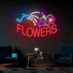 Tea Green Custom Wall Hanging Neon Sign Light USB/Battery Operated Birthday Gift