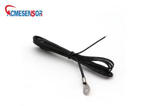 Quality Silicone Cable Pin Type Pt100 Temperature Sensor 4 Wire 4mm 5mm wholesale