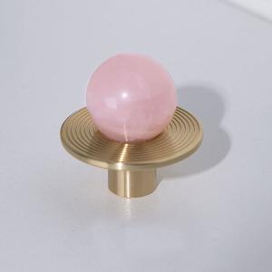 China Round Brass Dresser Knobs Drawer Pulls Handles Cabinet Door Knob Handle Antique Rustic on sale