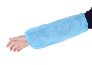 Quality Latex Free Disposable Arm Sleeves Breathable With Elasticated Wrist / Elbow wholesale