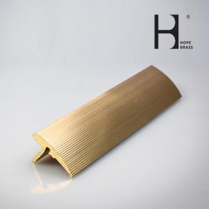 Quality 300cm Long C36000 Brass T Bar For Interior Decoration Angle wholesale