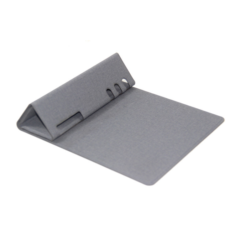 Multifunctional Foldable PU Leather Wireless Charging Mouse Pad Rectangle