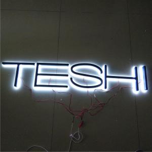 Quality Business Enseigne Lumineuse 3D Letter Sign Edge Lit wholesale