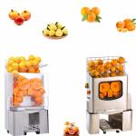 Automatic Commercial Orange Juicer Orange Juice Making Machine 120W