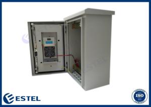 Quality 6U Small Outdoor Telecom Enclosure Pole Mounted With Anti Theft Three Point Lock wholesale