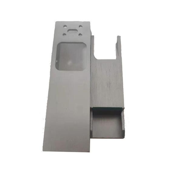 Extruded CNC Aluminum Parts Drilling Medical B Car Support Parts Silver Wire