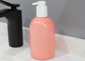 China 350ml Plastic Hand Soap Bottles Liquid Dispenser Bottle Screen Printing on sale