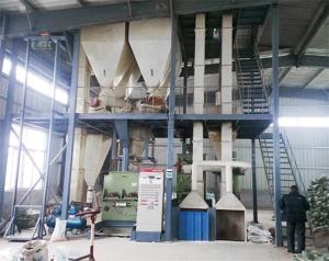 China Automatic Chicken Feed Production Machine , 12T/H Animal Feed Processing Plant on sale