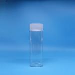 Snack Candy Clear Square Wide Mouth Food grade PET Plastic Jars Screw Top Lids